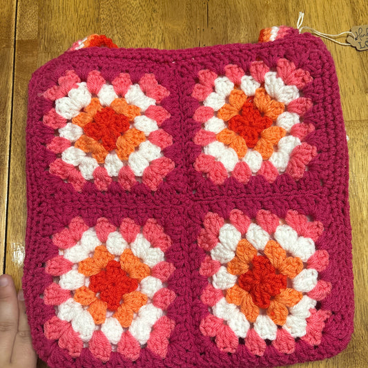 Granny Square Tote 5 Row